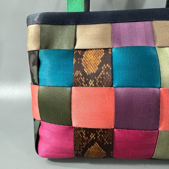 Harvey's Seatbelt Multi-color Medium Tote Bag Limited Edition - Picture 2 of 13